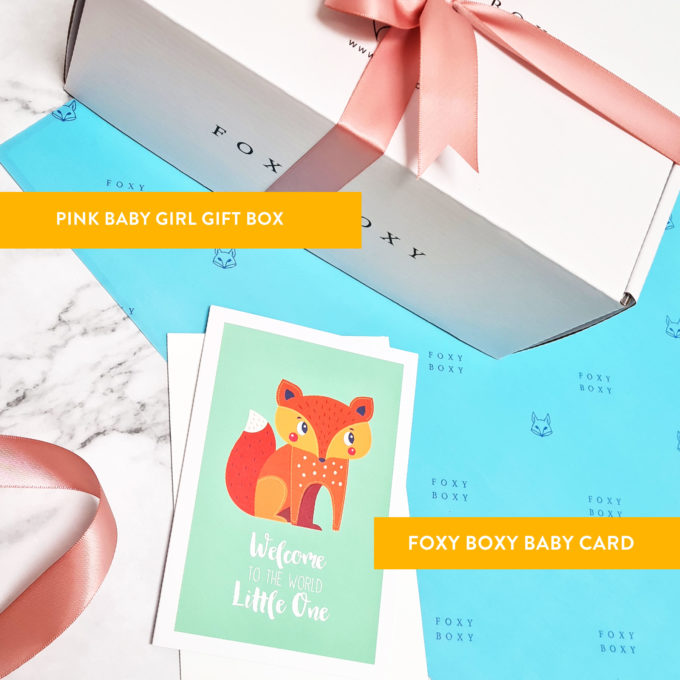 Beautiful Baby Girl, Pink themed gift box, Baby Hamper New Zealand