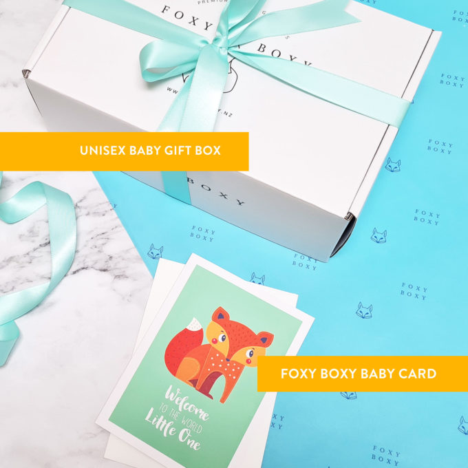 Beautiful Unisex Baby Gift Box, Bay Shower Hamper, NZ