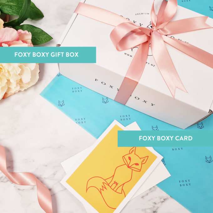 FOXY BOXY beautiful gift boxes for her New Zealand hampers