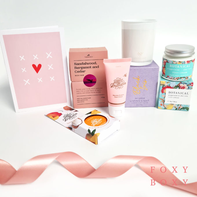 Yes You gift box by FOXY BOXY. Perfect pamper hamper delivered to her door.