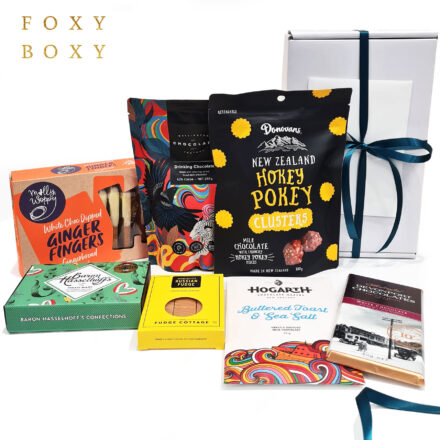 FOXY BOXY Chocoholic Hot Chocolate Gift Box. Delivered NZ-wide