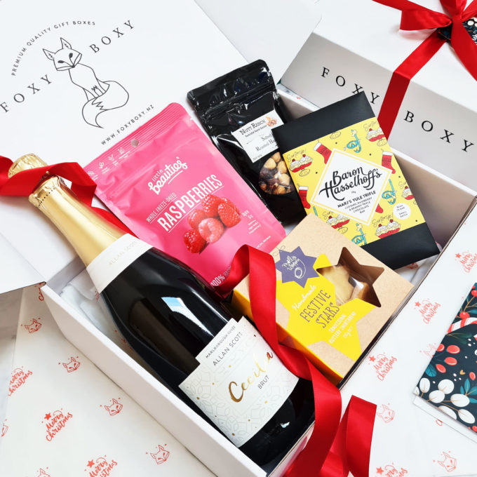 Christmas Cheer Hamper, NZ made gift FOXY BOXY