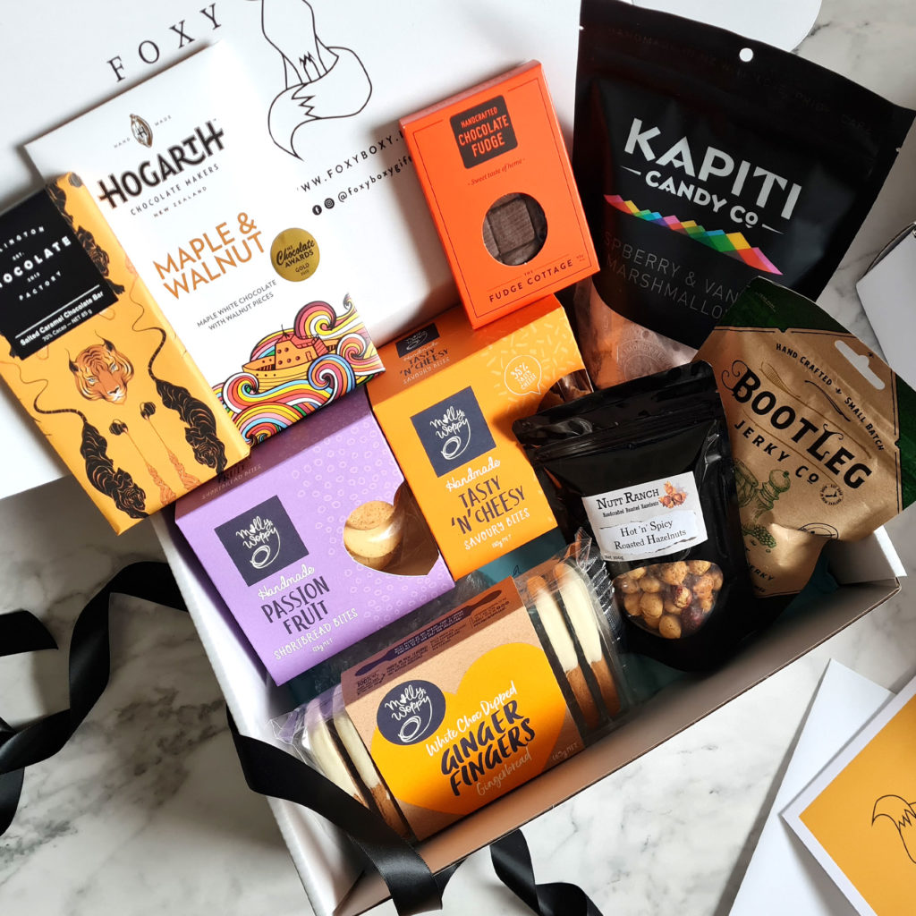 Foodie Hamper FOXY BOXY Quality NZ Gift Boxes