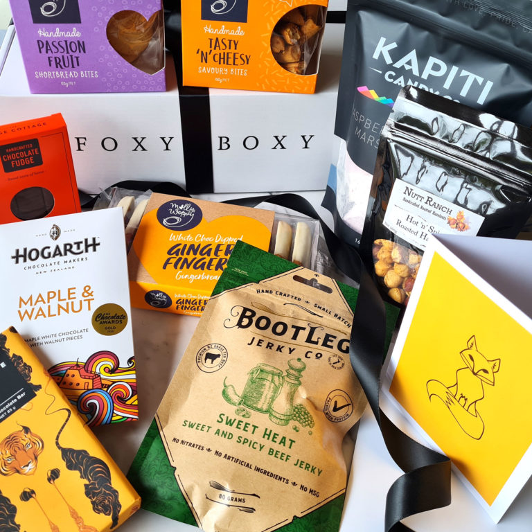 Foodie Hamper FOXY BOXY Quality NZ Gift Boxes