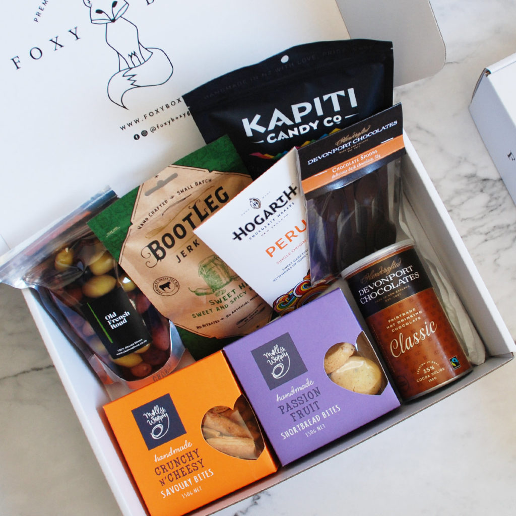 Foodie Hamper FOXY BOXY Quality NZ Gift Boxes