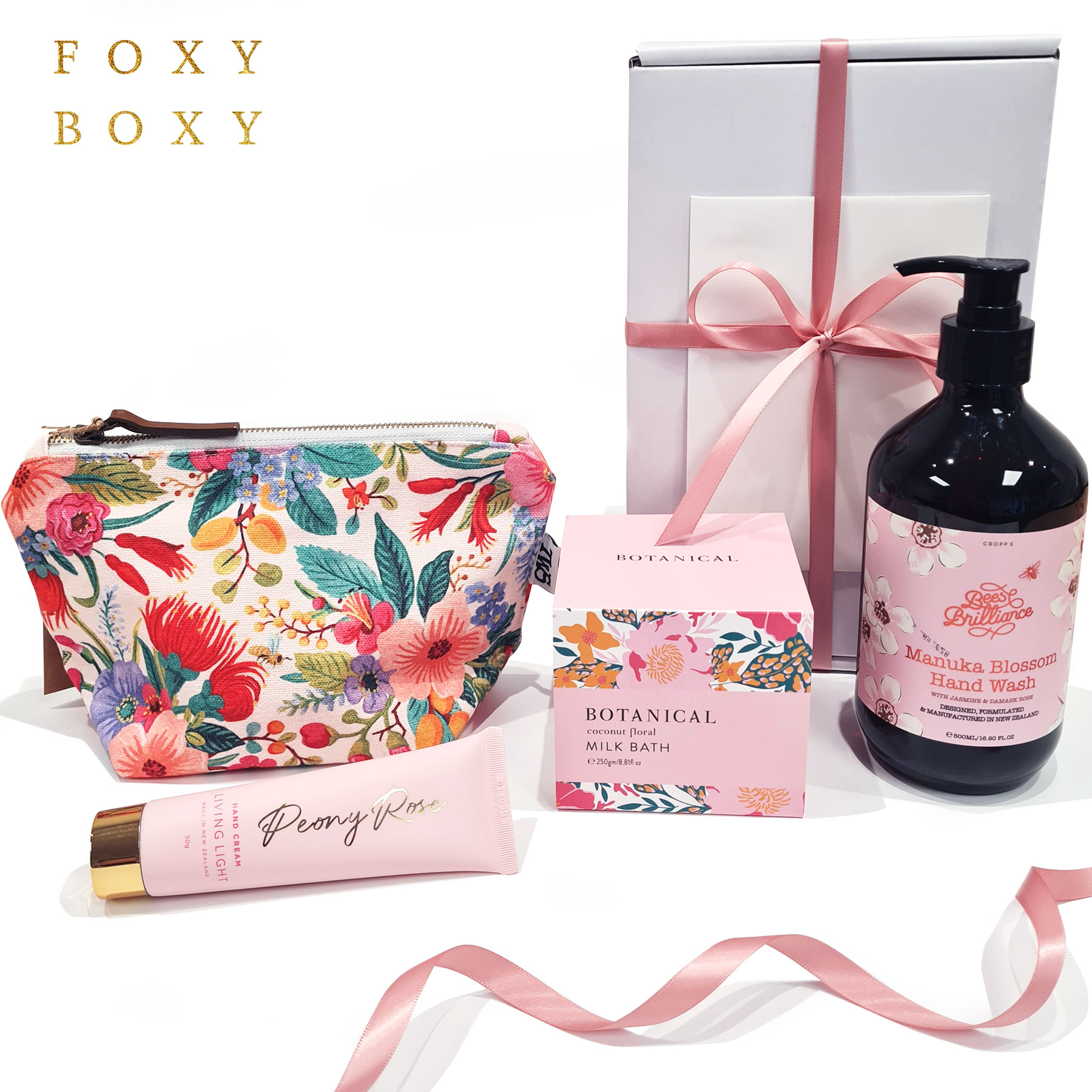 A perfect pamper gift for her, A Little Something Special from FOXY BOXY gift boxes.