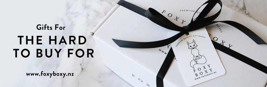 Gifts for People Who are Hard to Buy For - FOXY BOXY - Quality NZ Gift Boxes