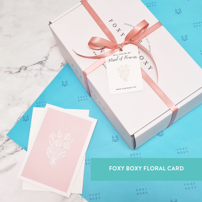 Will You Be My Maid Of Honour gift box FOXY BOXY, Maid Of Honour Proposal