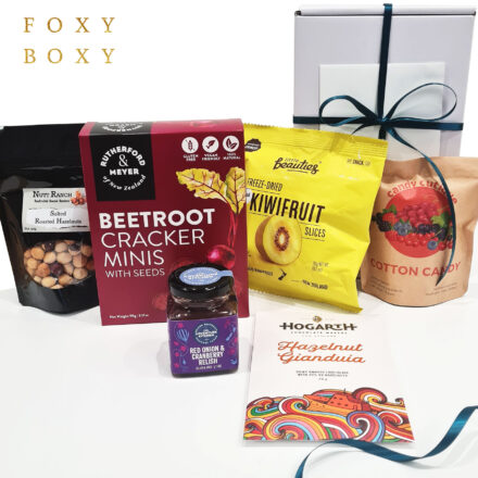 Rise Of The Vegans Gift Box By FOXY BOXY. Delicious And 100% NZ Made.