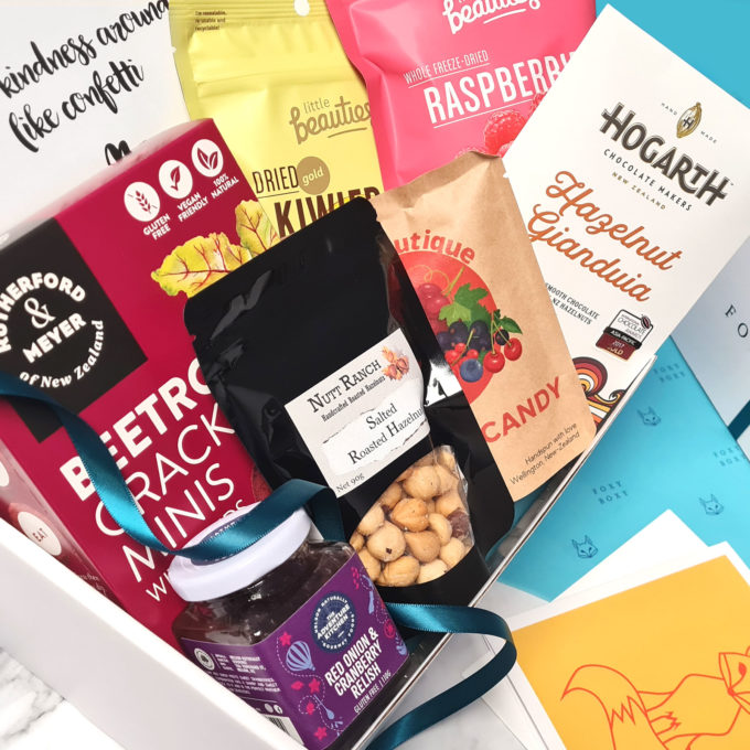 Rise Of The Vegans hamper. New Zealand gift box by FOXY BOXY