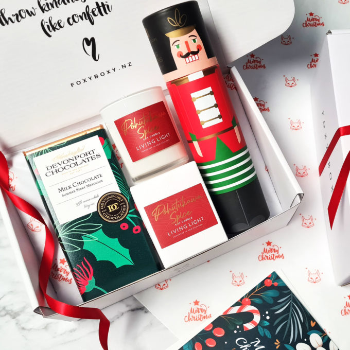 Christmas Spirit gift box by FOXY BOXY. New Zealand Xmas Hamper