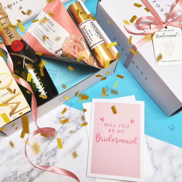 Beautiful Bridesmaid Proposal Gift Boxes