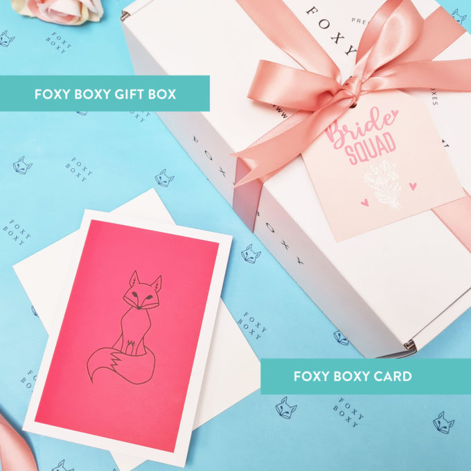 Bride Squad gift box FOXY BOXY
