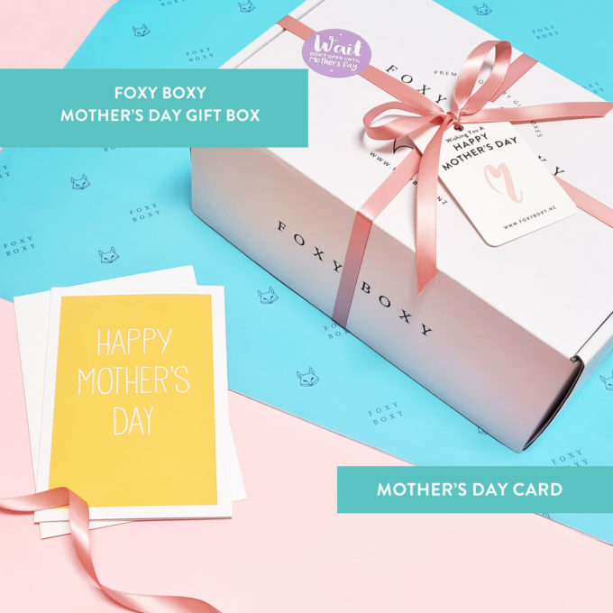 FOXY BOXY NZ Mother's Day Gift Box presentation 2023