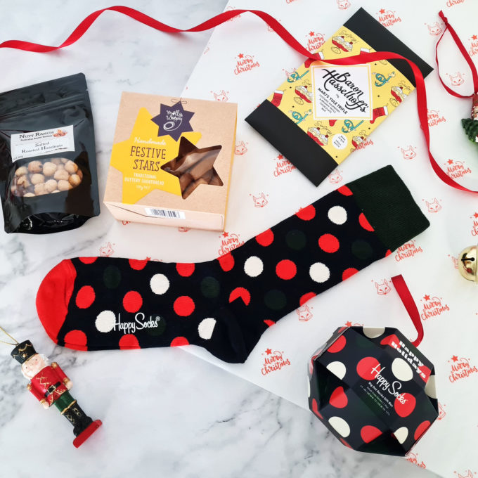 Merry Socksmas Gift Box by FOXY BOXY