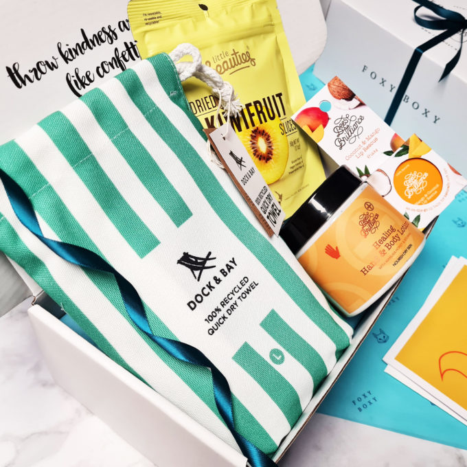The perfect summer time gift box Summer Splash Hamper by FOXY BOXY NZ