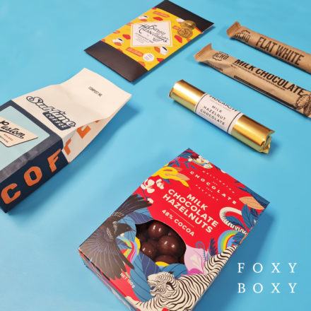 Coffee Is Life Gift Box By FOXY BOXY Featuring Sublime Coffee And Fabulous New Zealand Bean-to-bar Chocolate