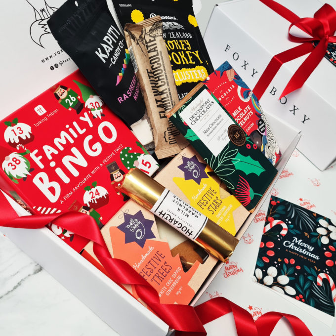 Big Festive Bingo Christmas Hamper for the whole family by FOXY BOXY