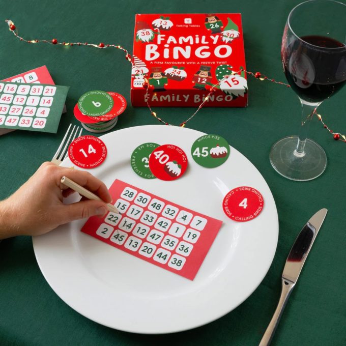 Family Bingo with a festive twist this Christmas.