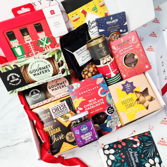 Merry Gathering, an extra large Christmas hamper for the whole family by FOXY BOXY New Zealand.