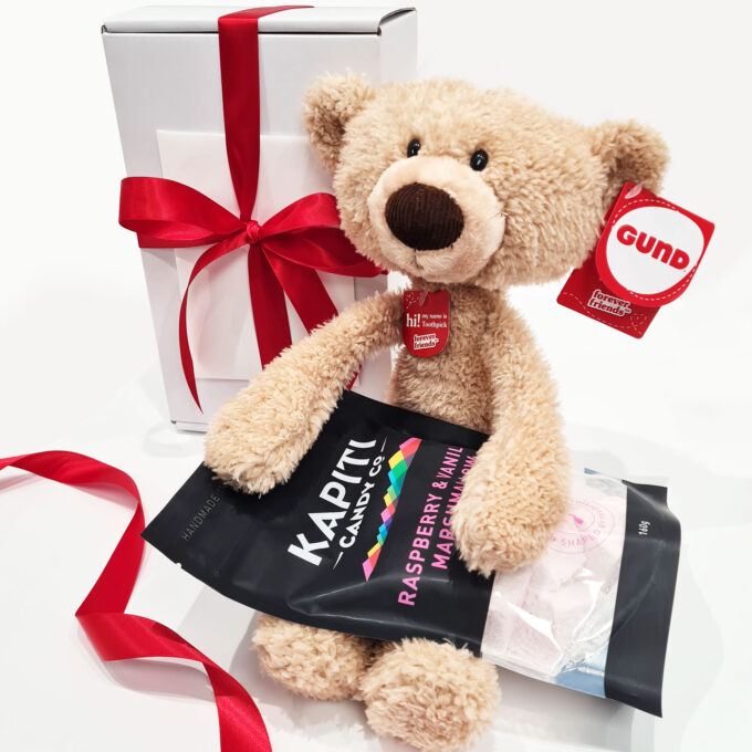 Hug In A Box gift box by FOXY BOXY. Delivered NZ-wide